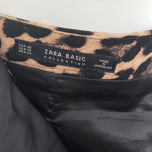 🐆ZARA Basic Leopard Mini Skirt - Picture 7 of 7